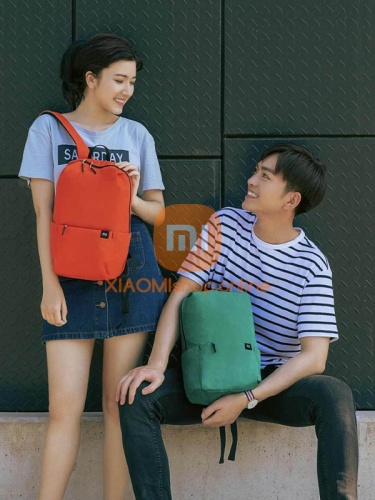Рюкзак Xiaomi Mi Colorful Mini Backpack зелёный фото 3