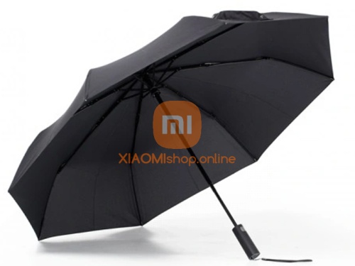 Зонт автоматический Xiaomi Mi Automatic Umbrella (ZDS01XM) черный фото 2
