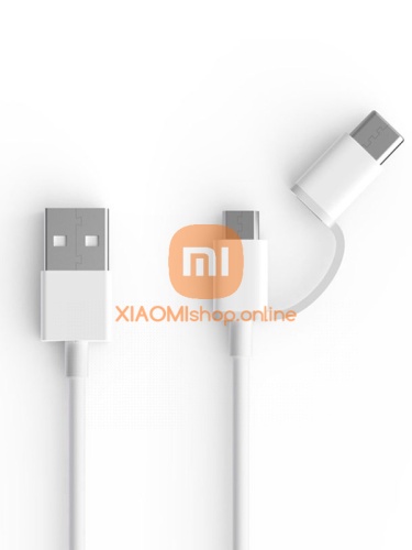 Дата-кабель Xiaomi Carfook Luckycat 3 in1 USB - microUSB, Type-C, Lightning фото 3
