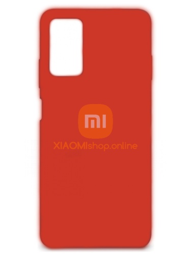 Чехол-накладка Gresso Коллекция Меридиан для Xiaomi Redmi 9T (2021), красный