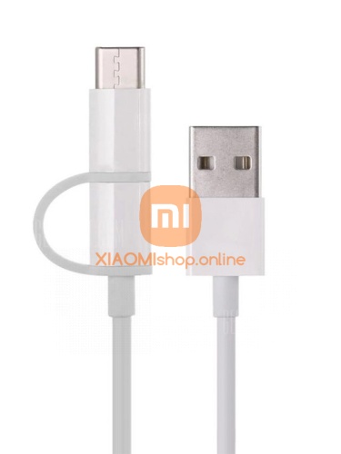 Дата-кабель Xiaomi Carfook Luckycat 3 in1 USB - microUSB, Type-C, Lightning фото 2