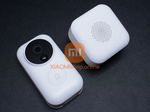 Умный дверной звонок с камерой распознования Xiaomi Mijia Smart Video Doorbell (MJML01-FJ) белый фото 2