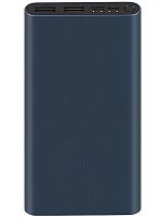 АКБ резервный Xiaomi Mi Fast Charge Power Bank 3 (PLM13ZM) 10000mAh 2USB QC3.0 2,6A черный