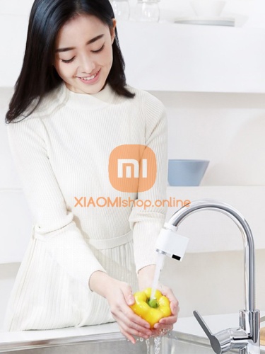 Умная насадка на кран Xiaomi Zan Jia Automatic Water Saver Tap (100021910070) фото 3