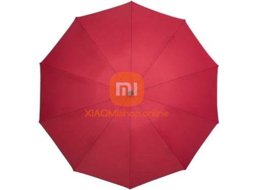 Зонт автоматический с фонарем Xiaomi Mi Zuodu Red фото 2