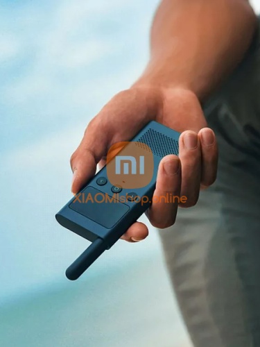 Рация Xiaomi Walkie Talkie 1S (MJDJJ03FY) синяя фото 2
