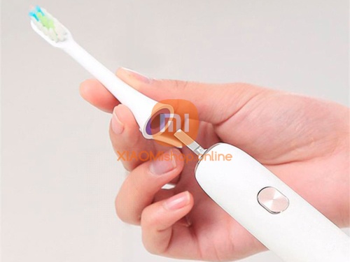 Зубная электрощетка Xiaomi Soocas X3U Sonic Electric Toothbrush (доп 2 насадки) (X3U) белая фото 2