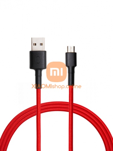 Дата-кабель Xiaomi Mi USB Type-C Braided Cable 100см (SJX10ZM) красный