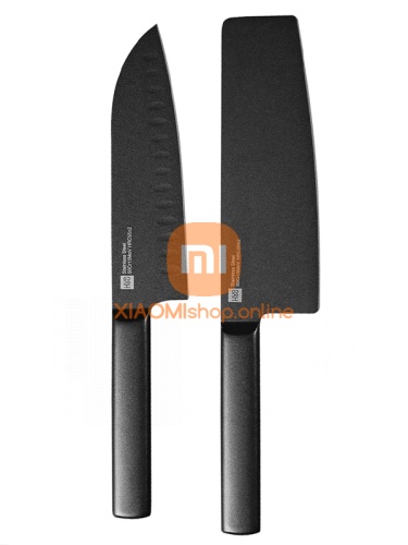 Набор ножей Xiaomi HuoHou Black Heat Knife Set (2 шт), черные