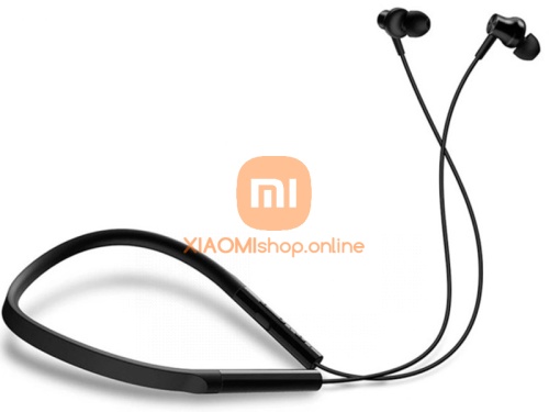 Наушники беспроводные Xiaomi Mi Bluetooth Neckband Earphones (LYXQEJ01JY) чёрные фото 2