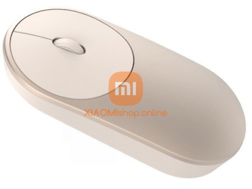 Мышь беспроводная Xiaomi Mi Portable Mouse (XMSB02MW) золото фото 4