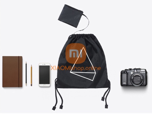 Сумка водонепроницаемая Xiaomi 90 Points Lightweight Waterproof Drawstring Bag (черный) фото 4