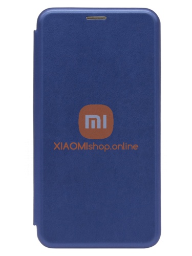 Чехол-книжка для Xiaomi Redmi Note 9 синий