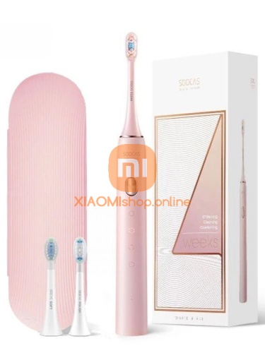 Зубная электрощетка Xiaomi Soocas X3U Sonic Electric Toothbrush (доп 2 насадки) (X3U) Pink фото 5
