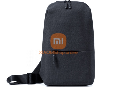 Рюкзак Xiaomi Mi City Sling Bag (DSXB01RM) темно-серый