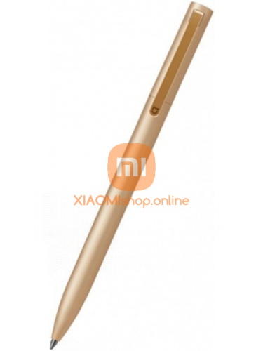 Авторучка Xiaomi Mi Aluminum Rollerball Pen (MJJSQZB02XM) золотая фото 4