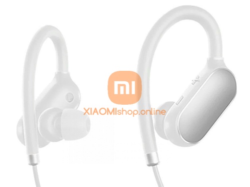Наушники беспроводные Xiaomi Mi Sport Bluetooth Earphones (YDLYEJ01LM) белые фото 2