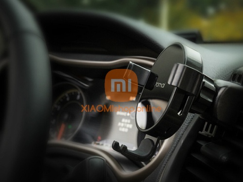 Держатель автомобильный с беспров. зарядкой 70mai Wireless Car Charger Mount (Midrive PB01) чёрный фото 4