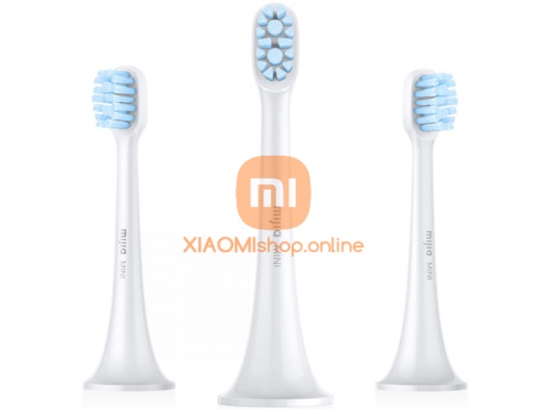Насадка для электрической щетки Xiaomi Mi Electric Toothbrush Head 3-pack mini (DDYST02SKS) серый