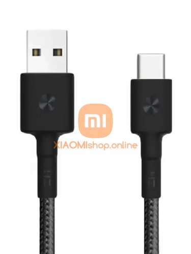Дата-кабель Xiaomi ZMI USB/Type-C Braided 100 см (AL401) черный фото 2