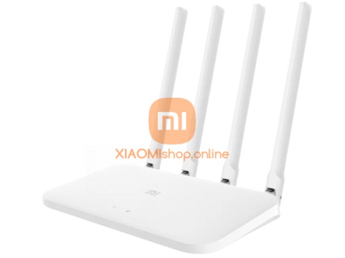 Роутер Xiaomi Mi Wi-Fi Router 4А (R4A) белый фото 2