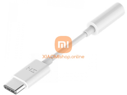 Кабель-переходник Xiaomi ZMI  USB-C to Jack 3.5mm (AL71FA) White