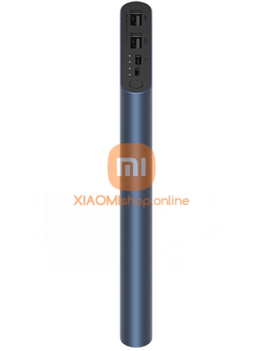 АКБ резервный Xiaomi Mi Fast Charge Power Bank 3 (PLM13ZM) 10000mAh 2USB QC3.0 2,6A черный фото 2