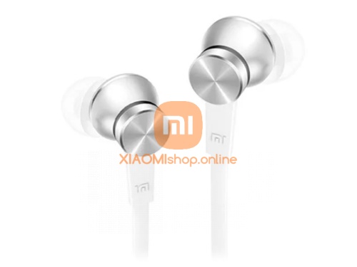 Наушники Xiaomi Mi In-Ear Headphones Basic (HSEJ03JY) серебро фото 3