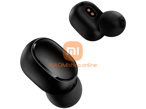 Наушники беспроводные Xiaomi Mi True Wireless Earbuds Basic S (TWSEJ05LS) чёрные фото 2