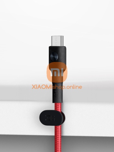 Дата-кабель Xiaomi ZMI USB/MicroUSB Braided 100 см (AL603) красный фото 4