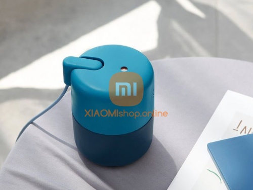 Портативный увлажнитель воздуха Xiaomi USB VH Man 420мл (H01) синий фото 2