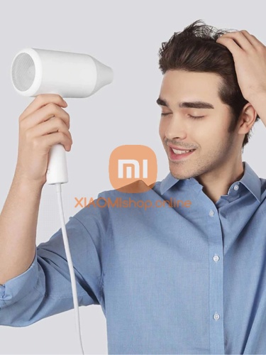 Фен Xiaomi Mi Ionic Hair Dryer 1800W (CMJ01LX3) белый фото 4