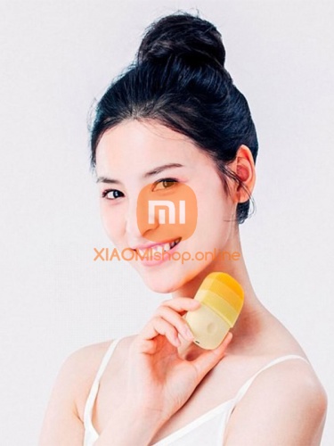 Ультразвуковой очиститель лица Xiaomi inFace Electronic Sonic Beauty Facial (MS-2000) желтый фото 10
