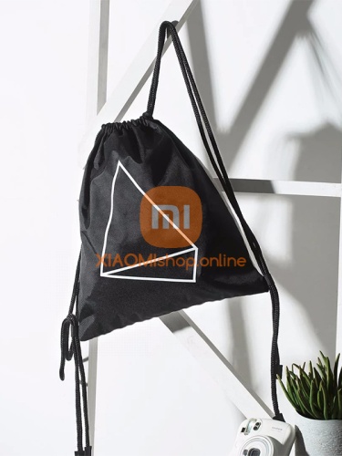 Сумка водонепроницаемая Xiaomi 90 Points Lightweight Waterproof Drawstring Bag (черный) фото 2