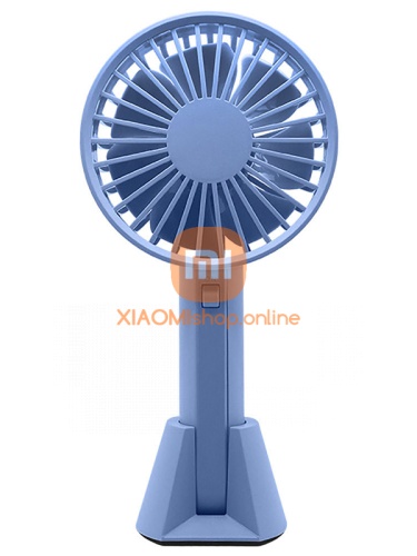 Вентилятор ручной Xiaomi VH Fan с аккумулятором и USB (F03) синий