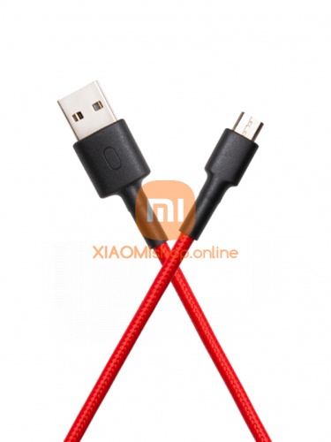 Дата-кабель Xiaomi Mi USB Type-C Braided Cable 100см (SJX10ZM) красный фото 5