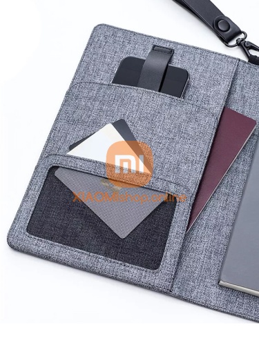Органайзер Xiaomi 90 Points Multifunctional Digital HandBag (RMST10SB) серый фото 4