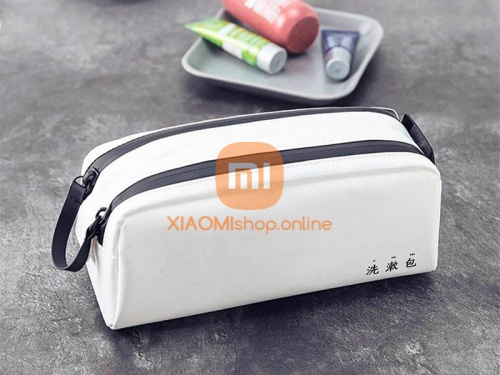 Сумка органайзер Xiaomi Ninetygo Travel Washing bag, белая фото 4