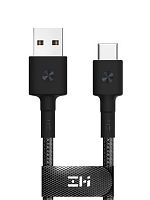 Дата-кабель Xiaomi ZMI USB/Type-C Braided 100 см (AL401) черный