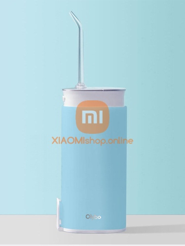 Беспроводной ирригатор Xiaomi Soocas (W3) 4 насадки, голубой фото 2