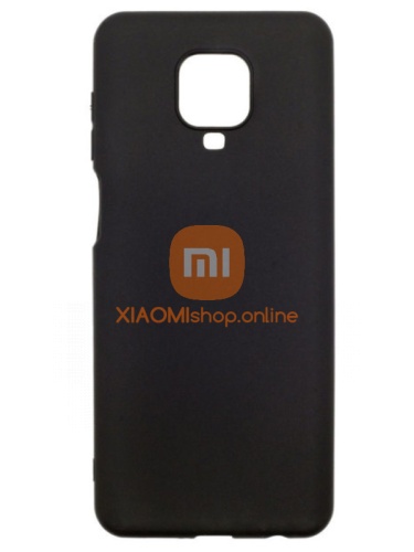 Чехол-накладка для Xiaomi Redmi Note 9S/Note 9 Pro, чёрная