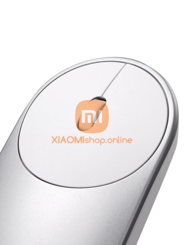 Мышь беспроводная Xiaomi Mi Portable Mouse (XMSB02MW) серебро фото 2