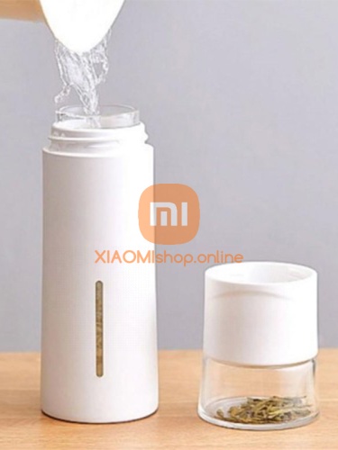 Заварочный термос Xiaomi Pinztea Mug (300ml, белый) фото 2