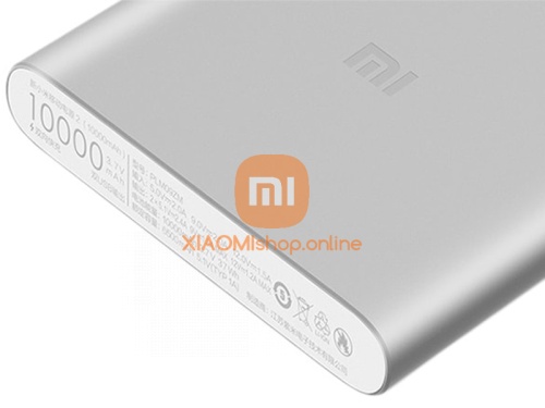 АКБ резервный Xiaomi Mi Power Bank 2S (PLM09ZM) 10000mAh 2USB 2,4A серебристый фото 4
