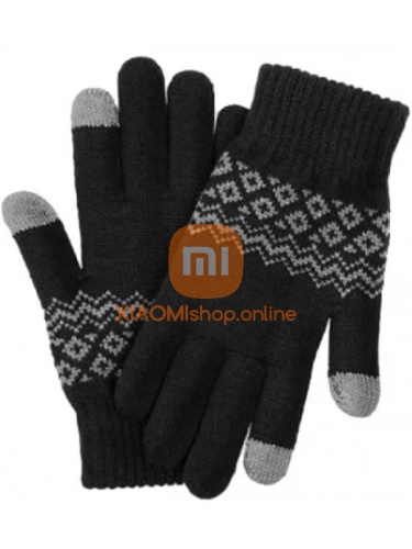 Перчатки Xiaomi Touchscreen Winter Wool Gloves (ST20190601)черн.
