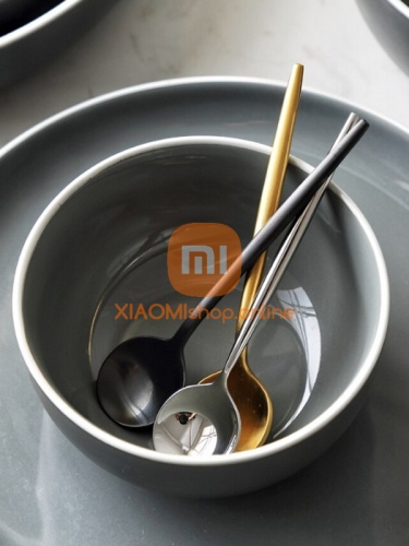 Набор столовых приборов Maison Maxx Stainless Steel Set (CYZ-001J) золотой фото 3