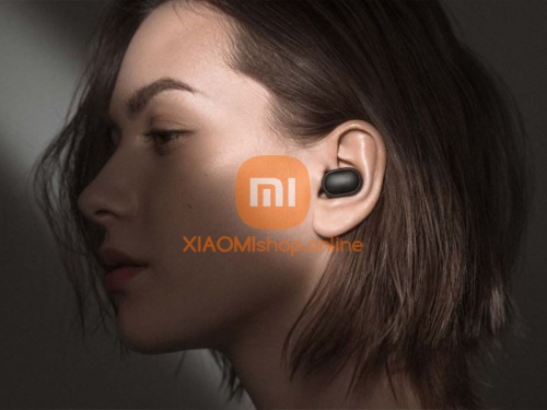 Наушники беспроводные Xiaomi Mi True Wireless Earbuds Basic S (TWSEJ05LS) чёрные фото 5