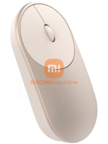 Мышь беспроводная Xiaomi Mi Portable Mouse (XMSB02MW) золото фото 3