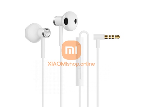 Наушники Xiaomi Mi Dual Driver Earphones (BRE01JY) белые