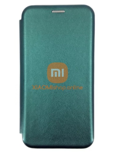 Чехол-книжка для Xiaomi Redmi Note 8 Pro зелёный